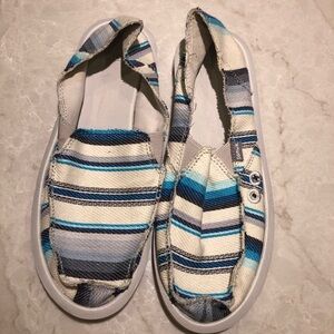 Women’s Sanuk’s Slip-On Canvas Shoes